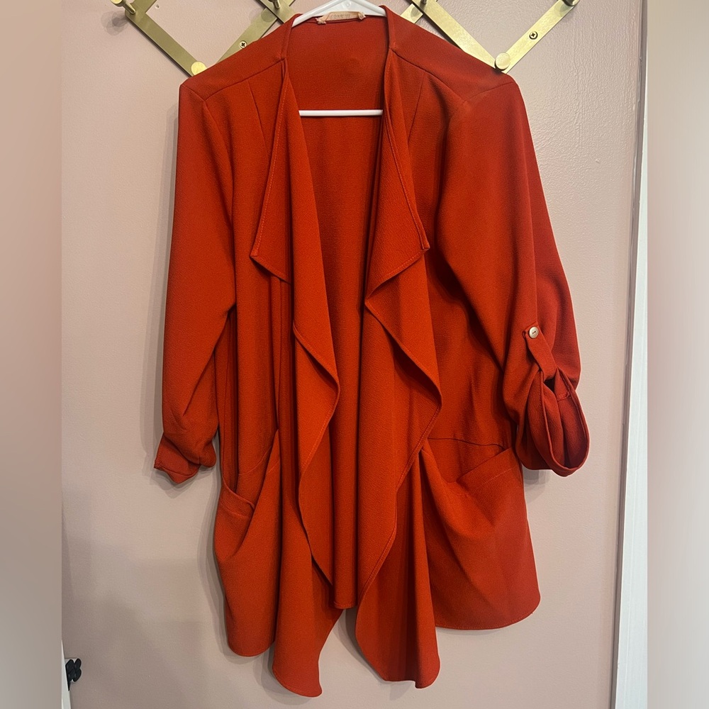 Orange/Red Cardigan